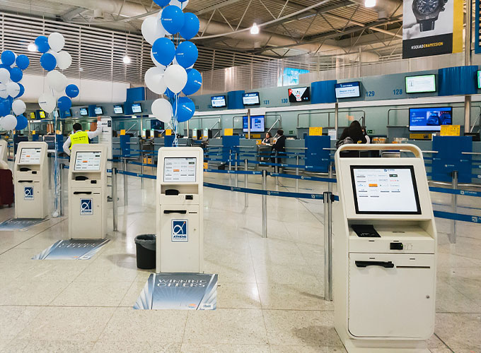 HJL Featured Kiosk Installation In Airport