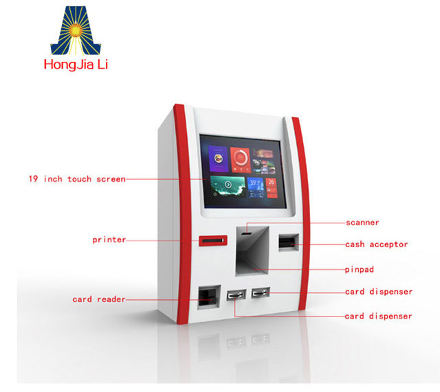 Hongjiali Kiosk Application For Ticketing and Mass Transit