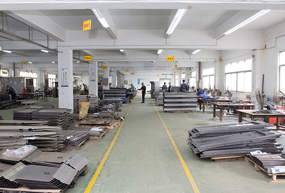 production line of hongjiali kiosks